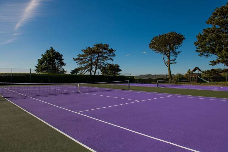 Carlyon Bay Hotel Outdoor Tennis Courts