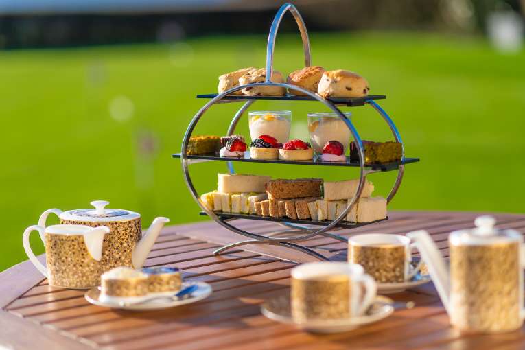 Full Afternoon Tea on the Terrace at the Carlyon Bay