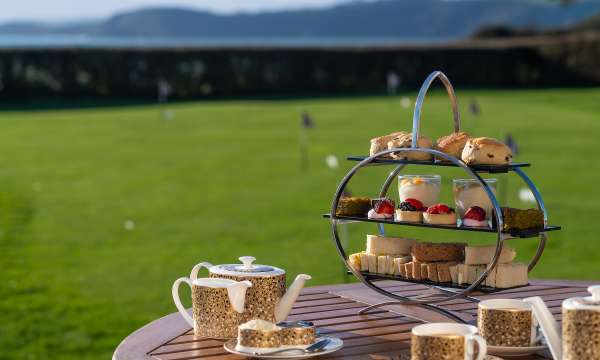 Afternoon Tea on the Terrace with seaview