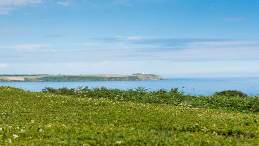 Carlyon Bay Hotel View of Sea and Lighthouse