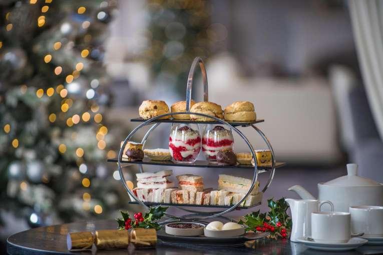 Festive Afternoon Tea at the Carlyon Bay Hotel