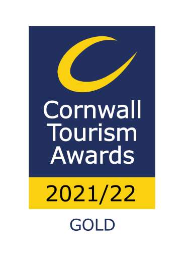 Cornwall Tourism Awards 2021/22 Gold