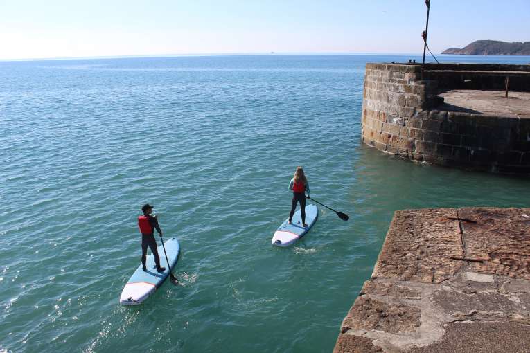 Sup Boards at Gylly Adventures in Cornwall