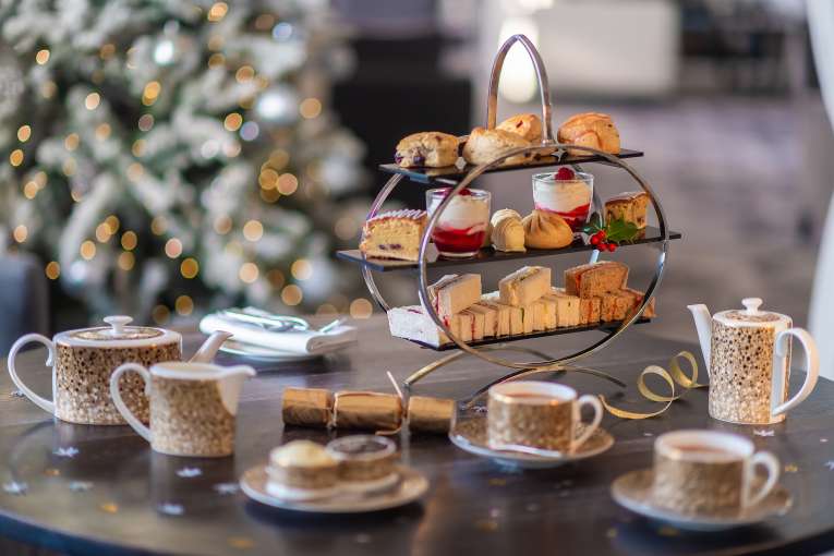 Festive Afternoon Tea at The Carlyon Bay Hotel