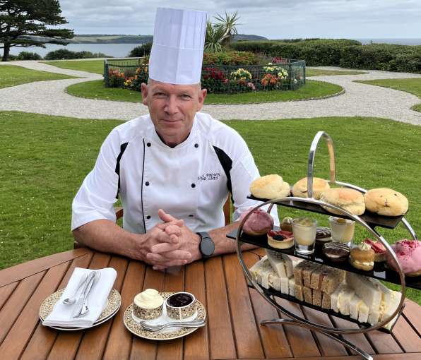 Simon Brown Head Chef at The Carlyon Bay Hotel