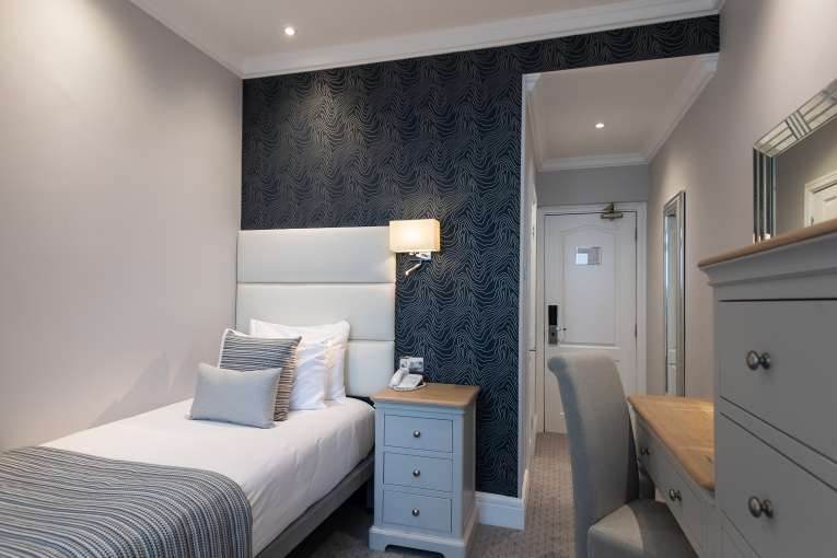Single room at Carlyon Bay