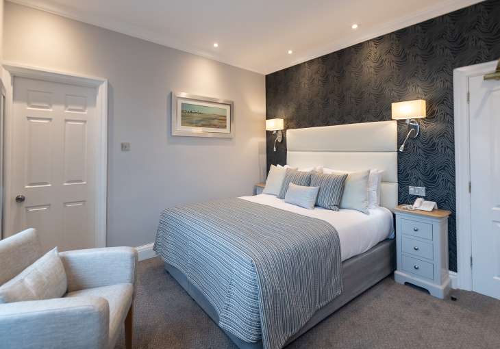 Bedroom at Carlyon Bay Hotel