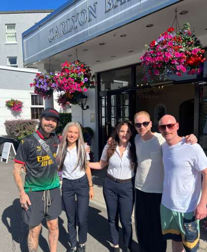Biffy Clyro with Rose & Summer at Carlyon Bay Hotel