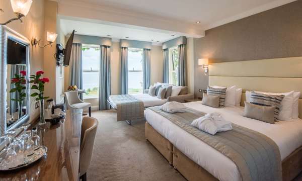 Carlyon Bay Hotel Accommodation (106) Room Set for Family Stay