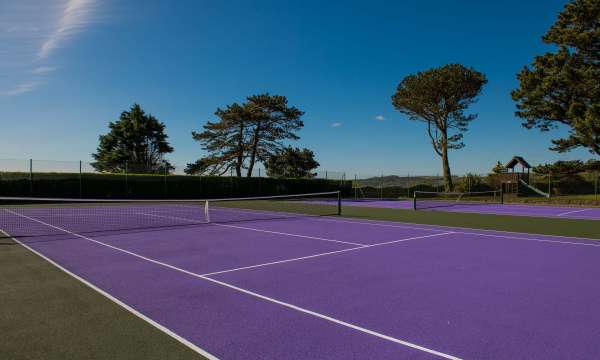 Carlyon Bay Hotel Outdoor Tennis Courts