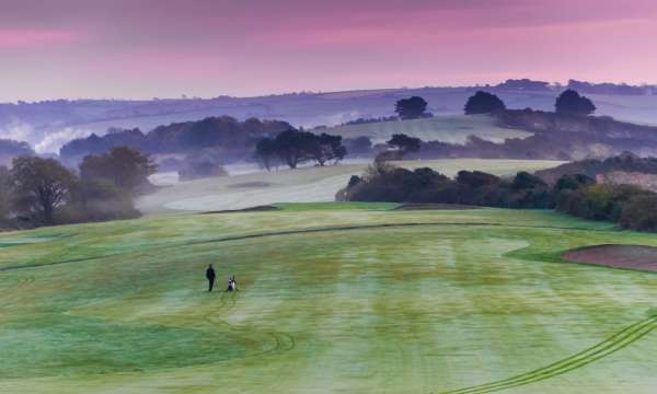 Carlyon Bay Hotel Golf Course at Sunrise