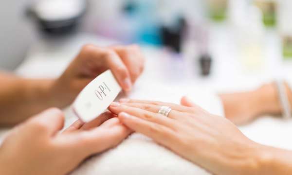 Carlyon Bay Hotel Spa Woman Receiving Beauty Nail Treatment