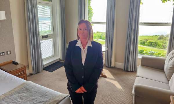 Jemma Taylor Housekeeper at Carlyon Bay Hotel