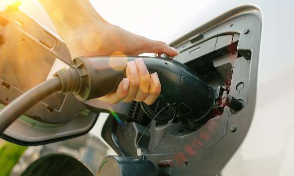 charging an electric car