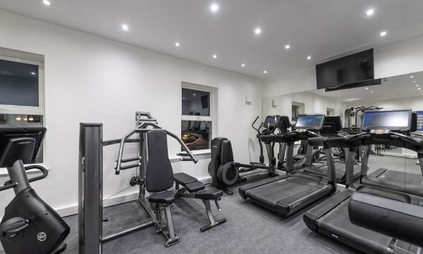 Gym equipment at Carlyon Bay