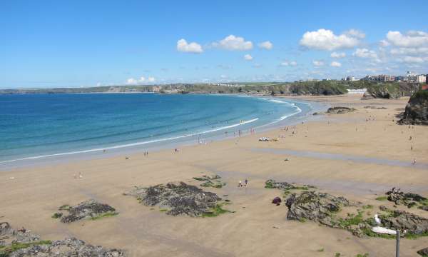 Newquay in Cornwall