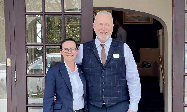 Holly & Sean from the Carlyon Bay Hotel