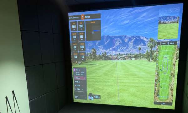 Sim Room at The Carlyon Bay's Golf Club