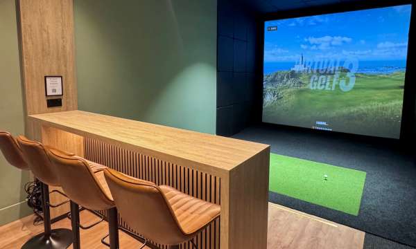 Carlyon Bay Golf Club Trackman Simulator Room