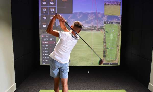 Carlyon Bay Golf Club Trackman Simulator Room