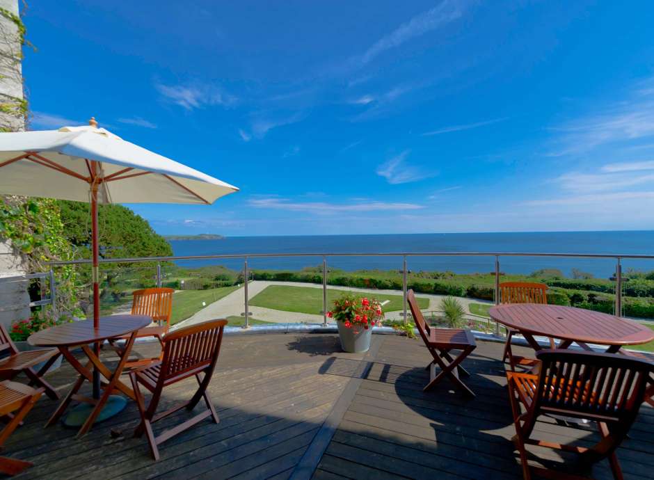 Carlyon Bay Hotel View from Balcony