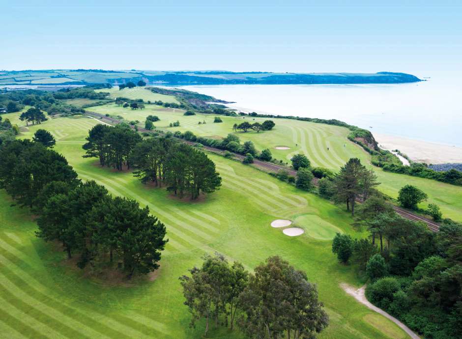 Carlyon Bay Hotel Golf Course Aerial View