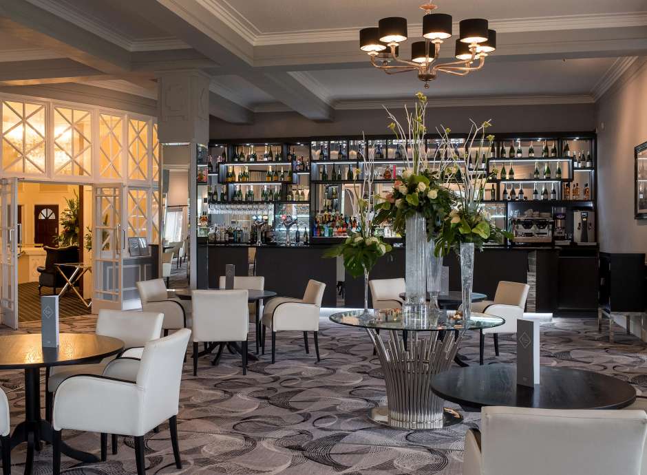 The Terrace Lounge at the Carlyon Bay Hotel