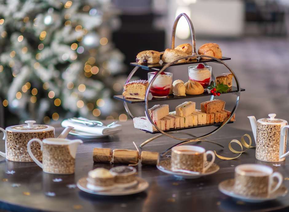 Festive Afternoon Tea at The Carlyon Bay Hotel