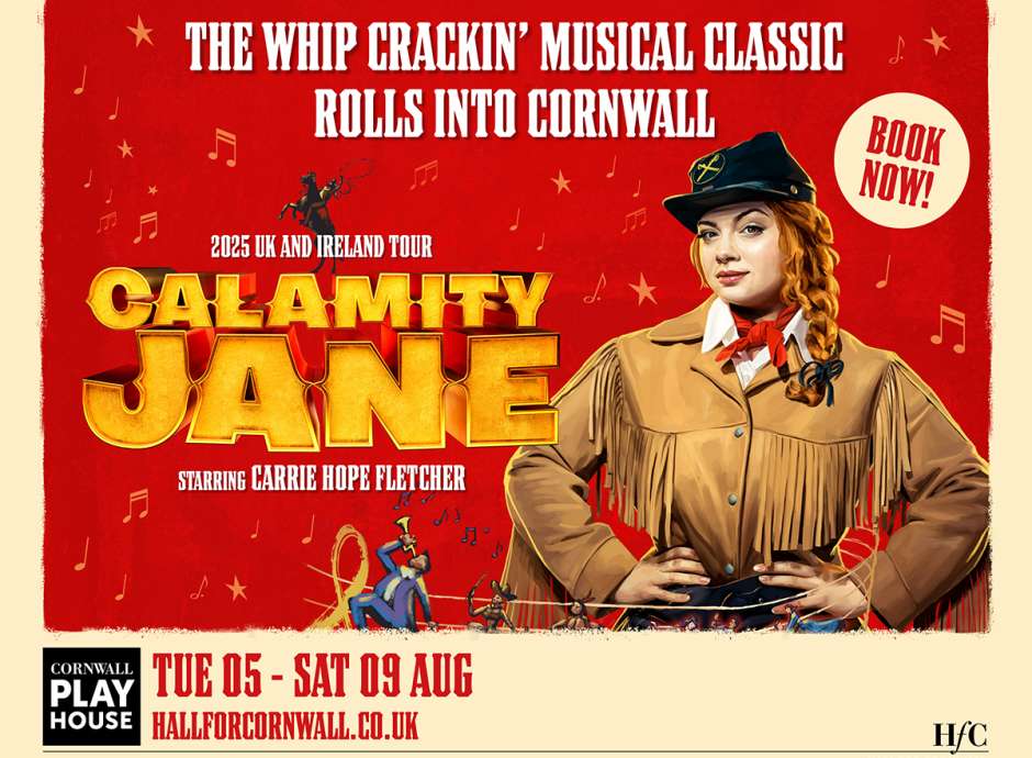Calamity Jane Theatre Poster
