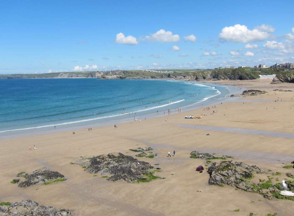 Newquay in Cornwall