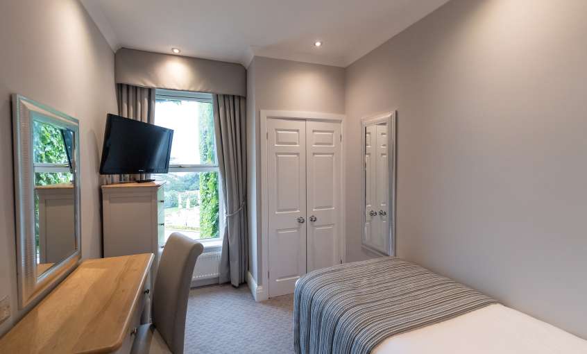 Single room at Carlyon Bay