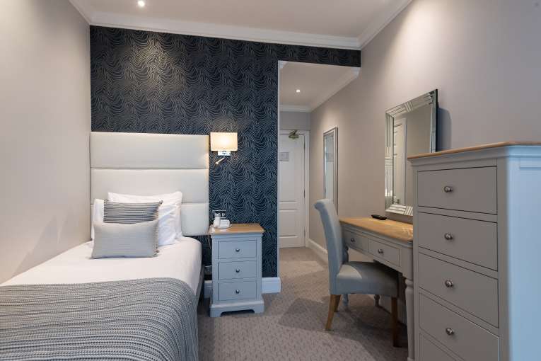 Single room at Carlyon Bay