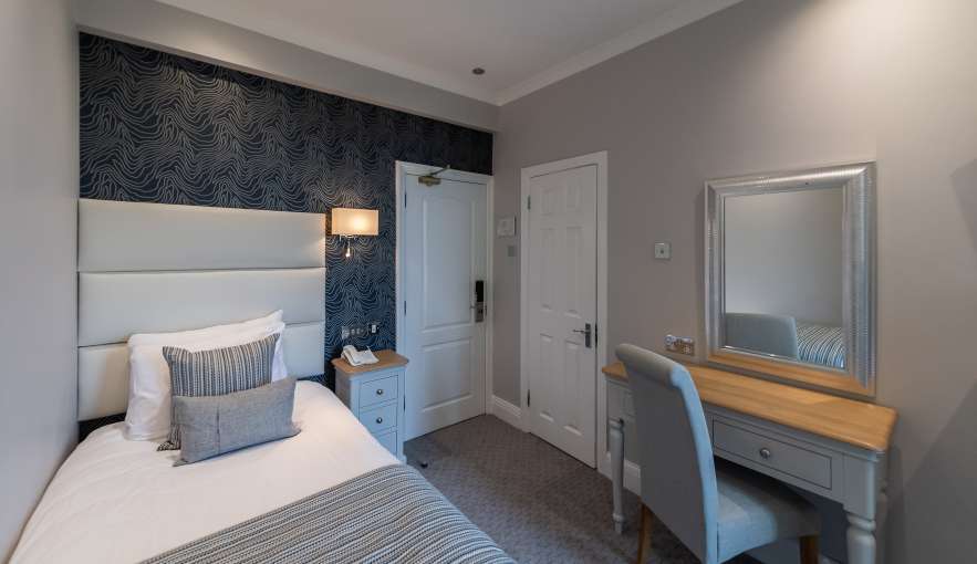 Single room at Carlyon Bay