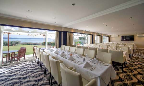 Carlyon Bay Hotel Golf Clubhouse Dining Area and View