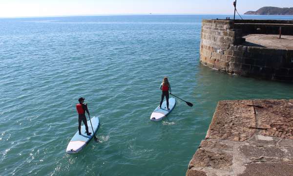 Sup Boards at Gylly Adventures in Cornwall