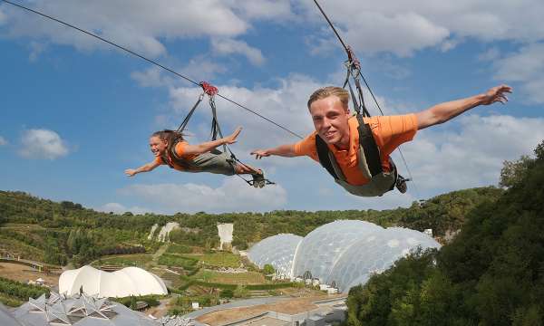 Hangloose at The Eden Project in Cornwall