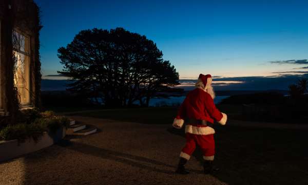 Father Christmas at The Carlyon Bay Hotel