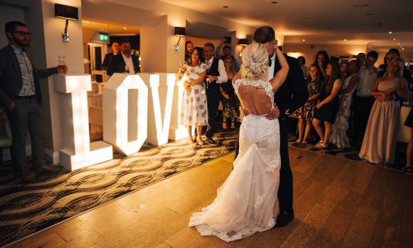 Bride and Groom First Dance