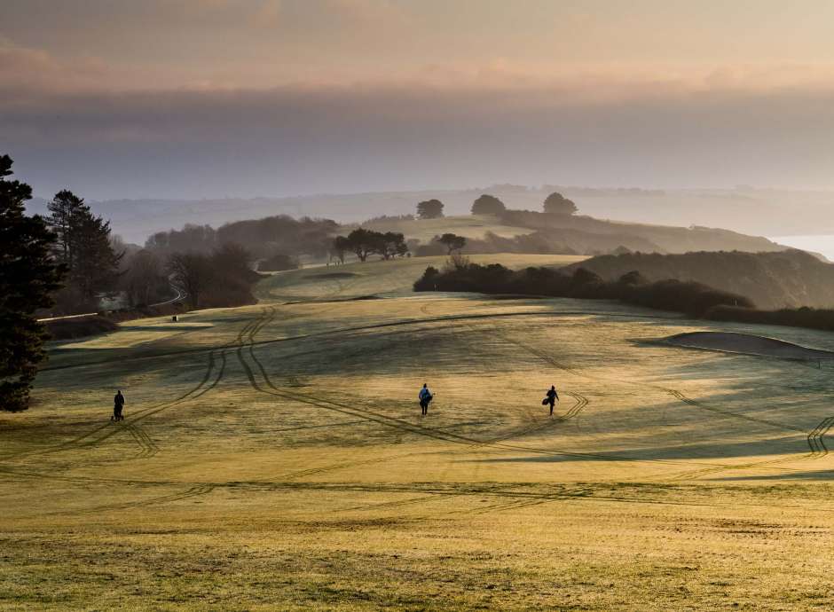 Carlyon Bay Hotel Golf Course 1st Tee to Fairway