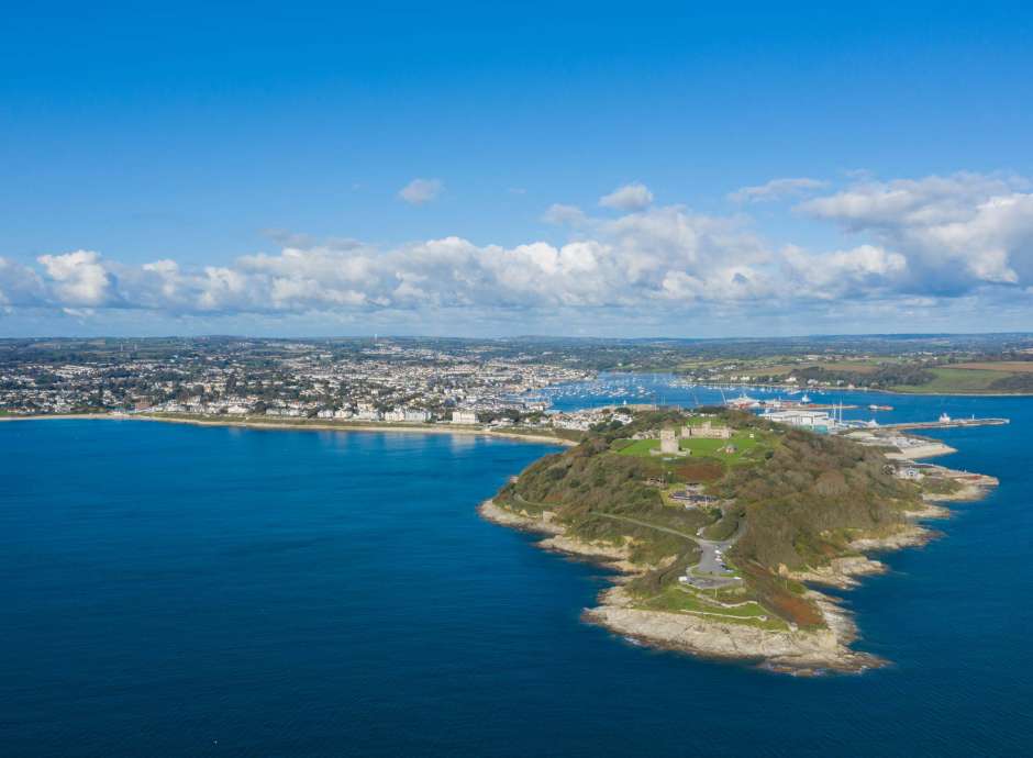 Falmouth Aerial View